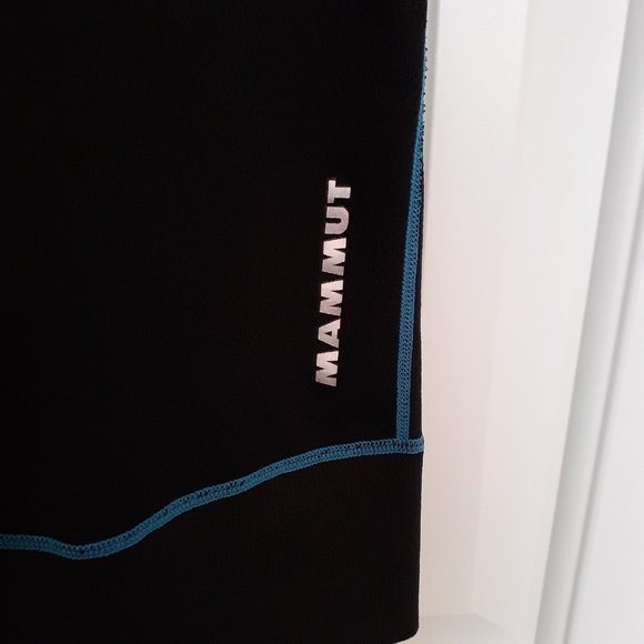 Mammut Go Warm Symbitech 3/4 Length Wool Blend Baselayer Pant Black Size XXL - Picture 5 of 9